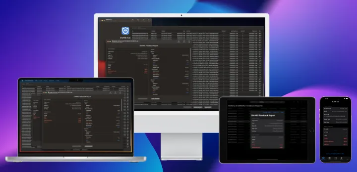 DMARC Aide on iPhone, iPad, and Mac