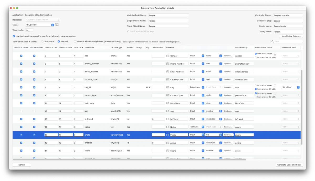 Creating a New Module in CodeIgniter 2.0